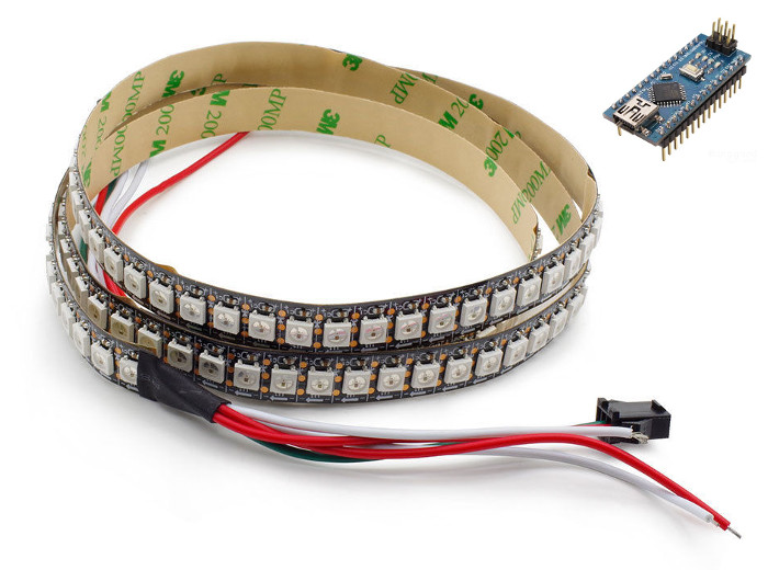 Arduino Nano and LED hardware